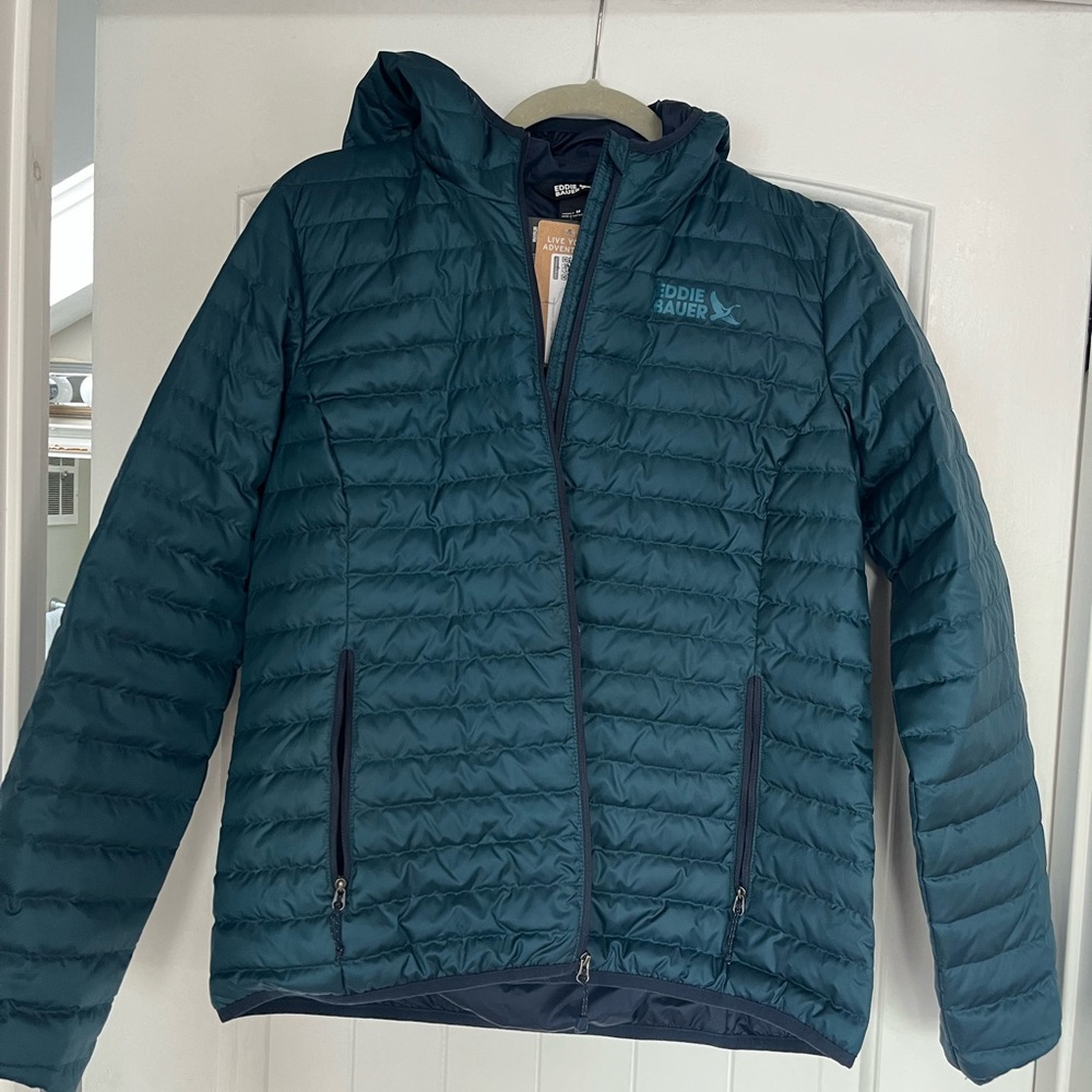 Eddie Bauer Microlite Hooded Puffer